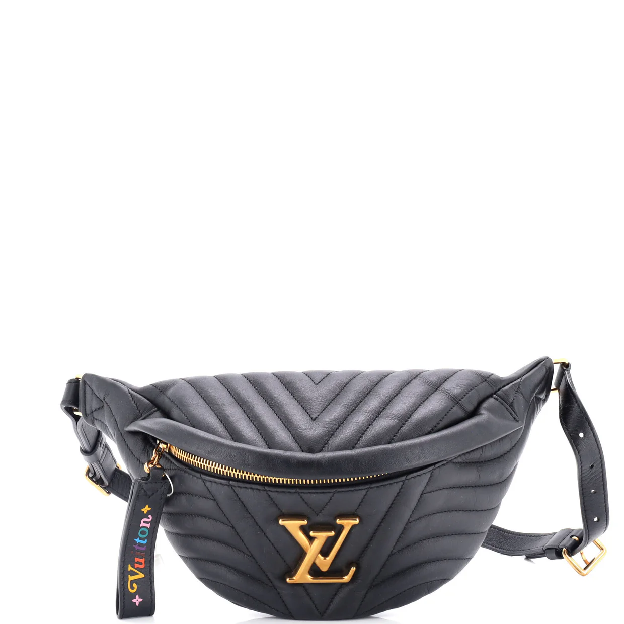 New Wave Bumbag Quilted Leather - Deep Luxury