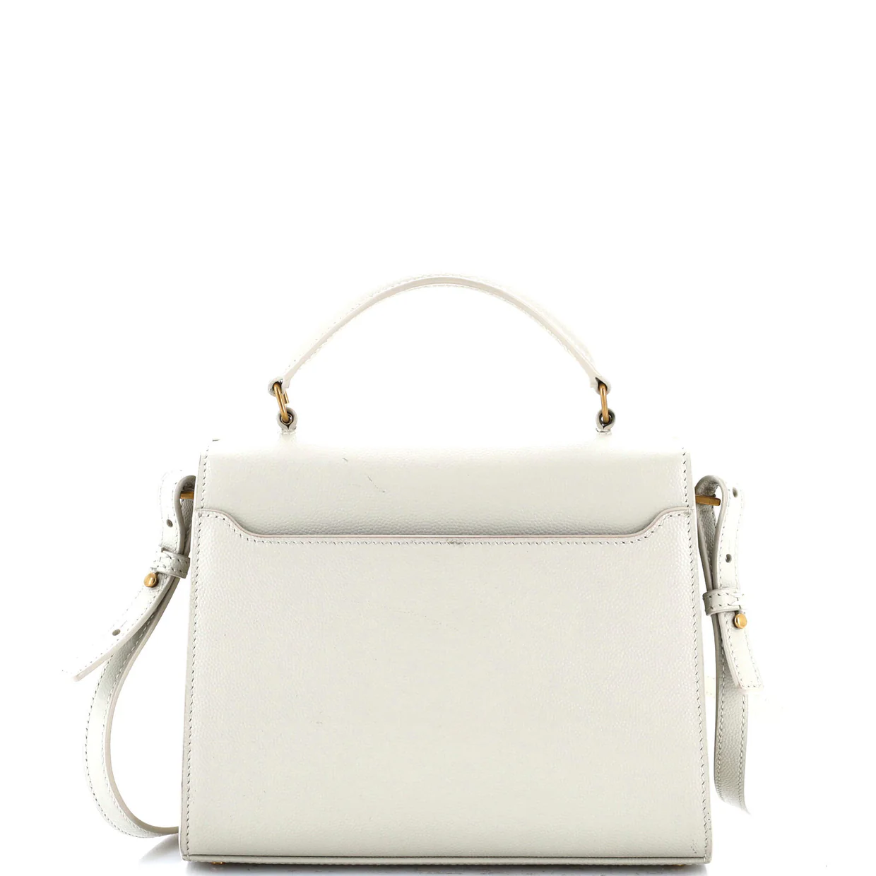 Cassandra Top Handle Bag Leather Mini - Deep Luxury