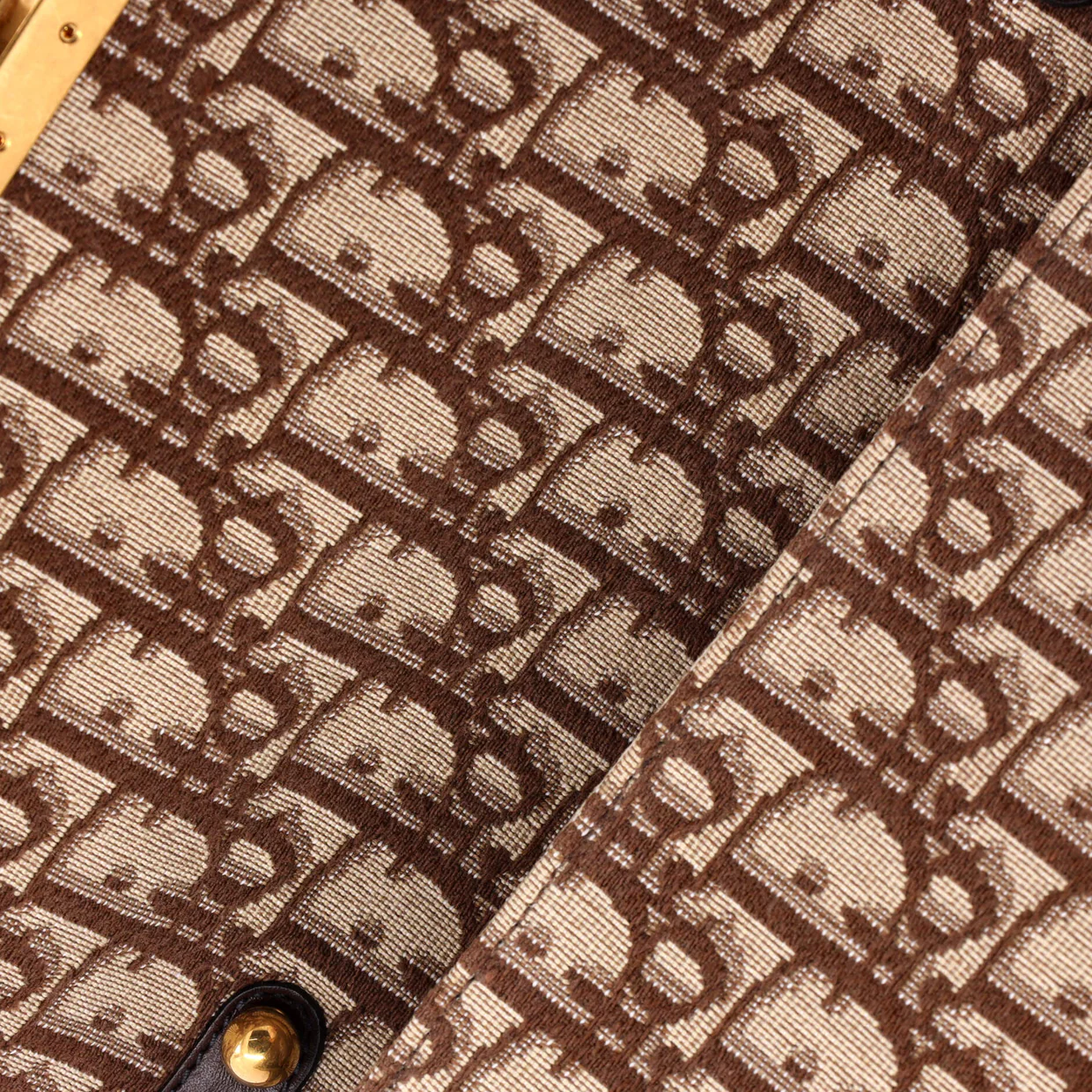 Dioraddict Flap Bag with Strap Oblique Canvas Medium - Deep Luxury