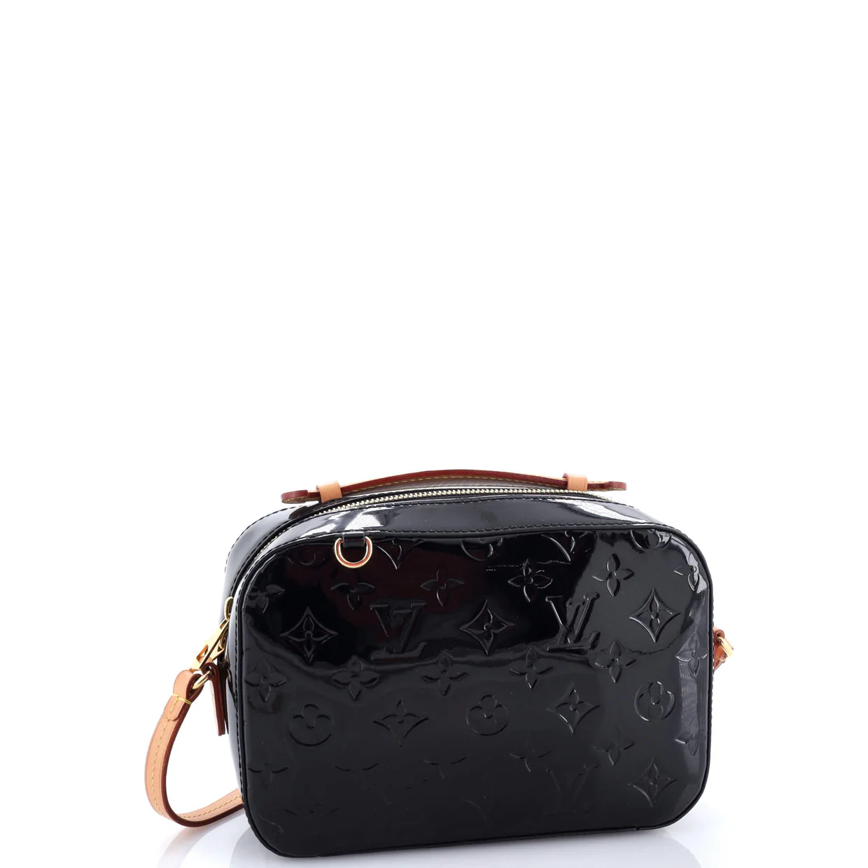 Santa Monica Crossbody Bag Monogram Vernis - Deep Luxury