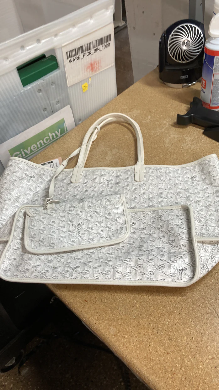 Anjou Reversible Tote Coated Canvas PM - Deep Luxury