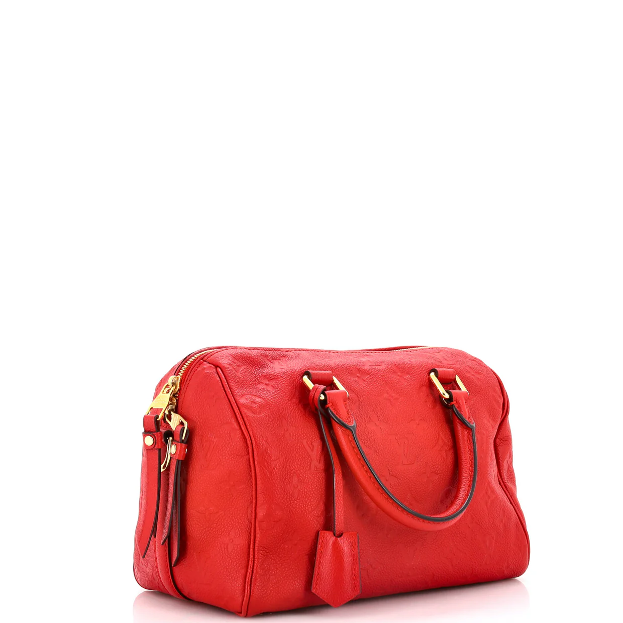 Speedy Bandouliere Bag Monogram Empreinte Leather 25 - Deep Luxury