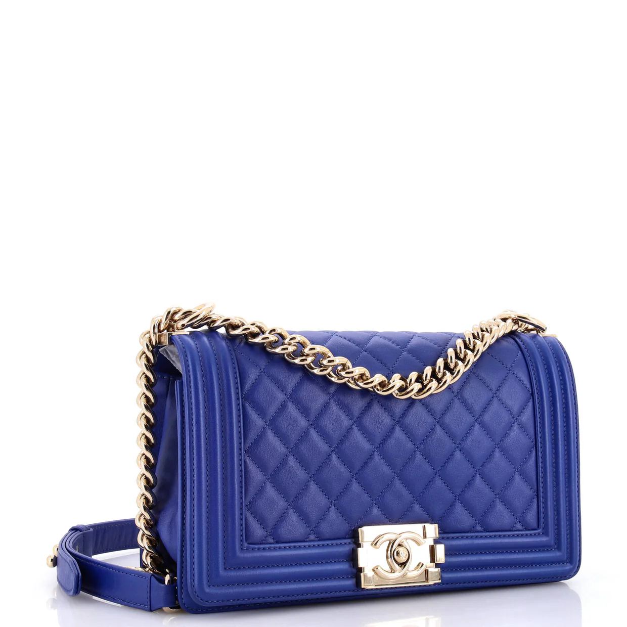 Boy Flap Bag Quilted Lambskin Old Medium - Deep Luxury