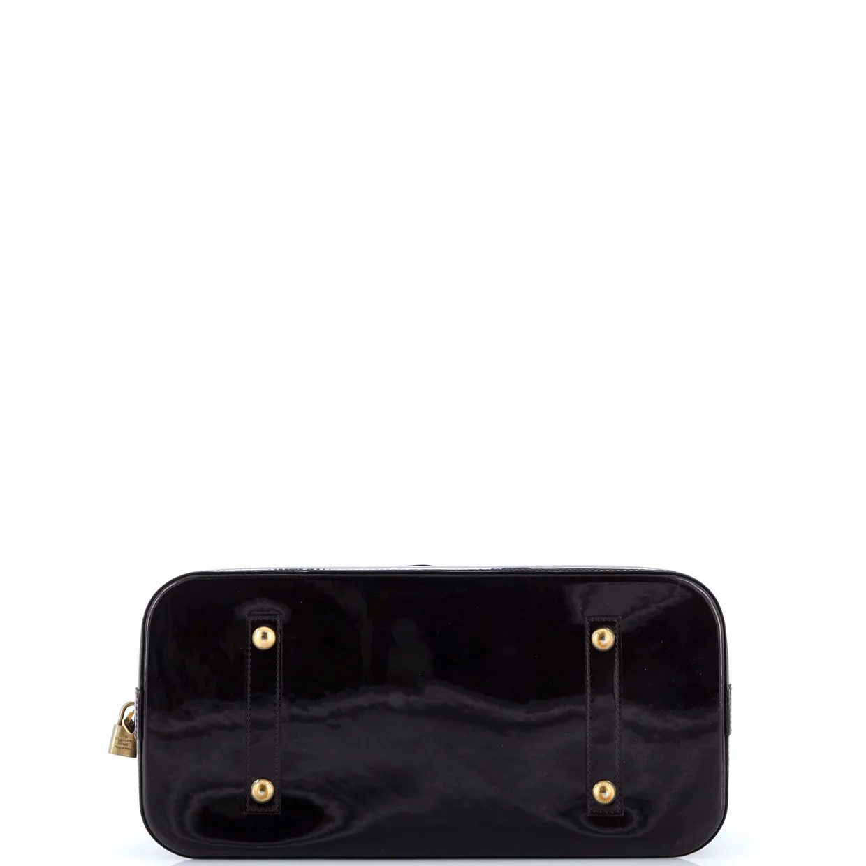 Alma Handbag Monogram Vernis GM - Deep Luxury