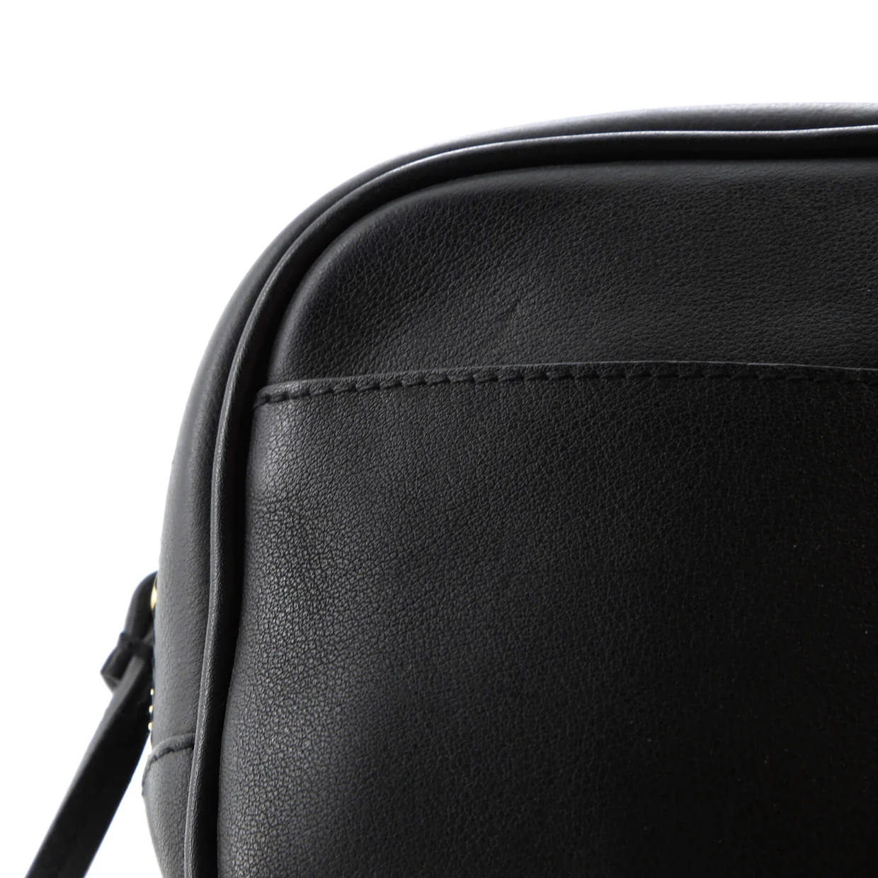 Classic Monogram Blogger Crossbody Bag Leather Small - Deep Luxury