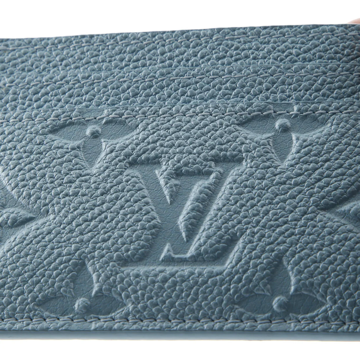 LV Charms Card Holder Monogram Empreinte Leather - Deep Luxury
