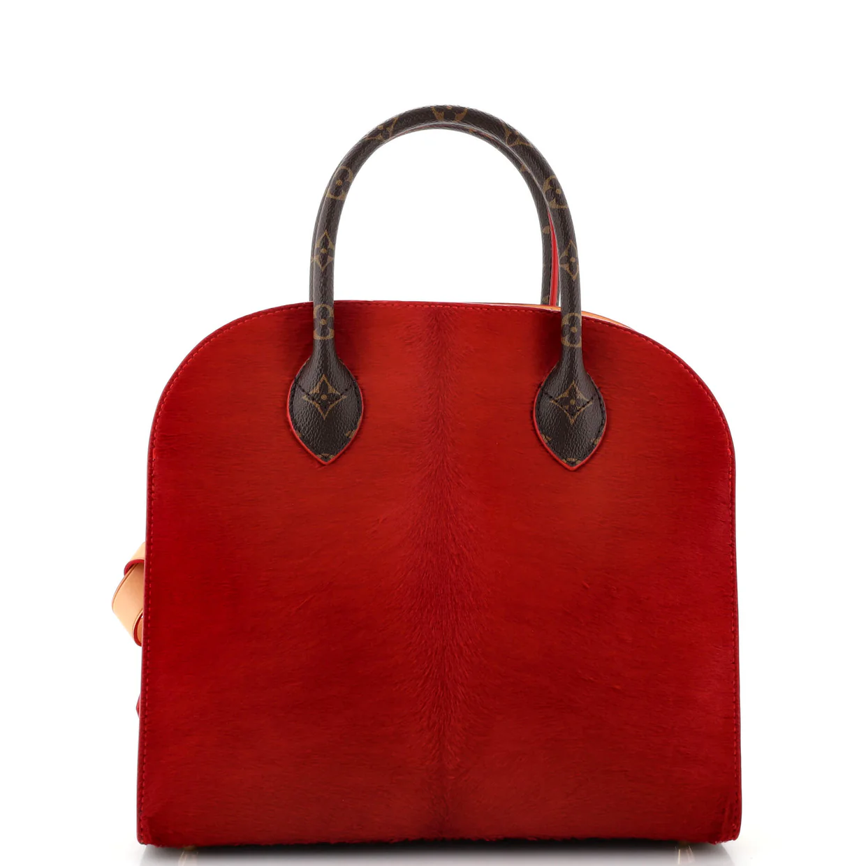x Christian Louboutin Shopping Bag Calf Hair and Monogram Canvas - Deep Luxury