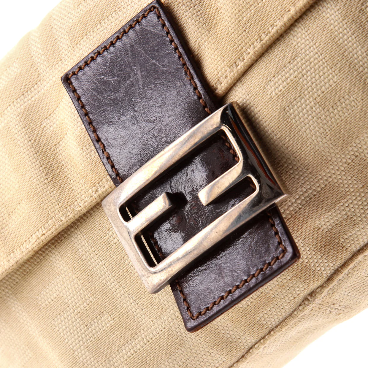 Baguette Bag Zucca Canvas - Deep Luxury