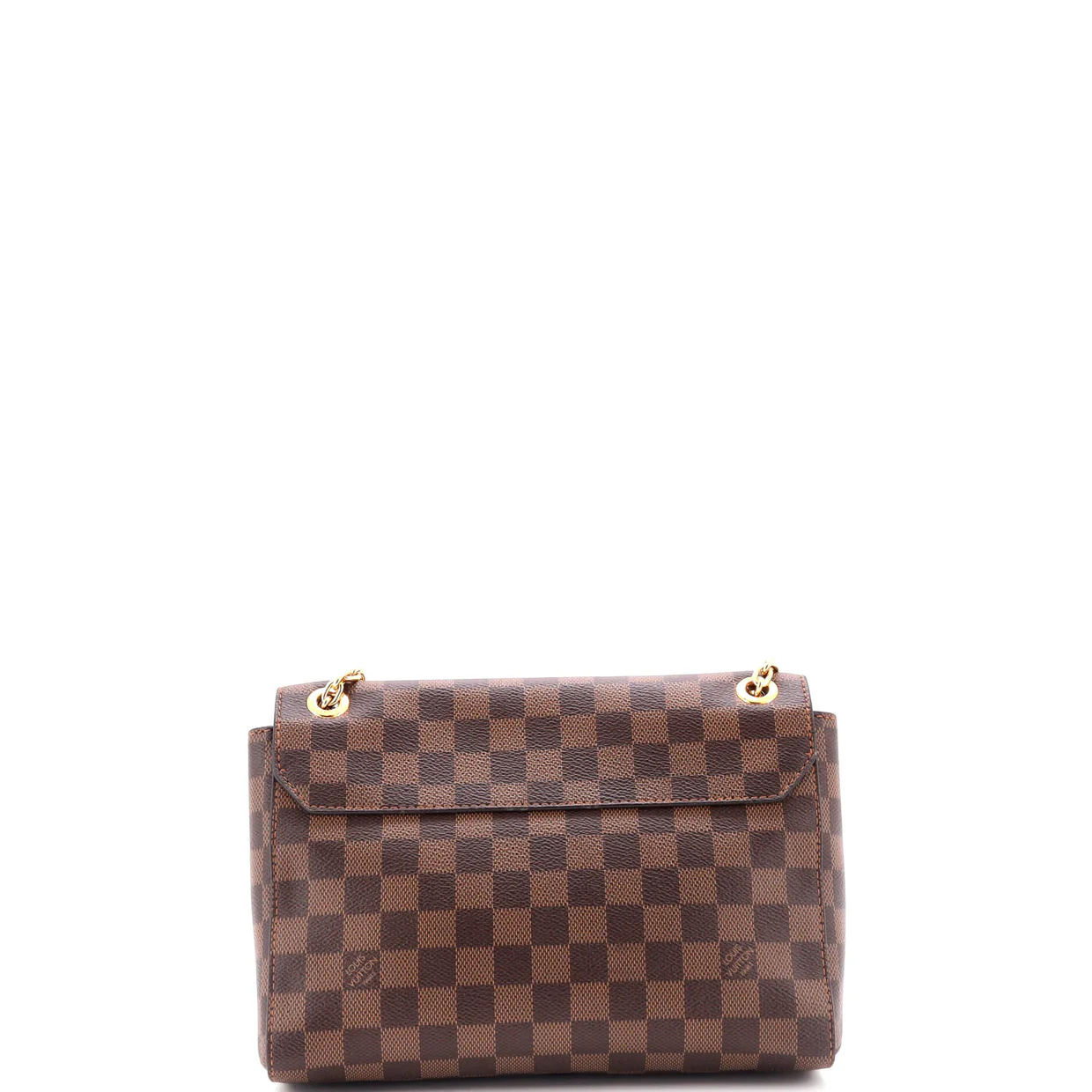 Vavin Handbag Damier with Leather PM - Deep Luxury