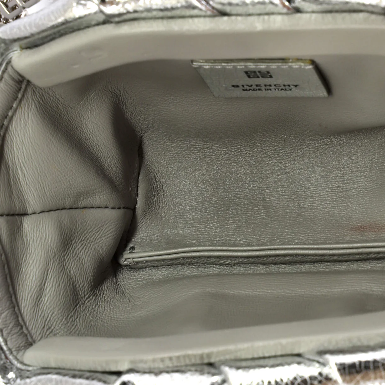 Kenny Lock Shoulder Bag Leather Mini - Deep Luxury