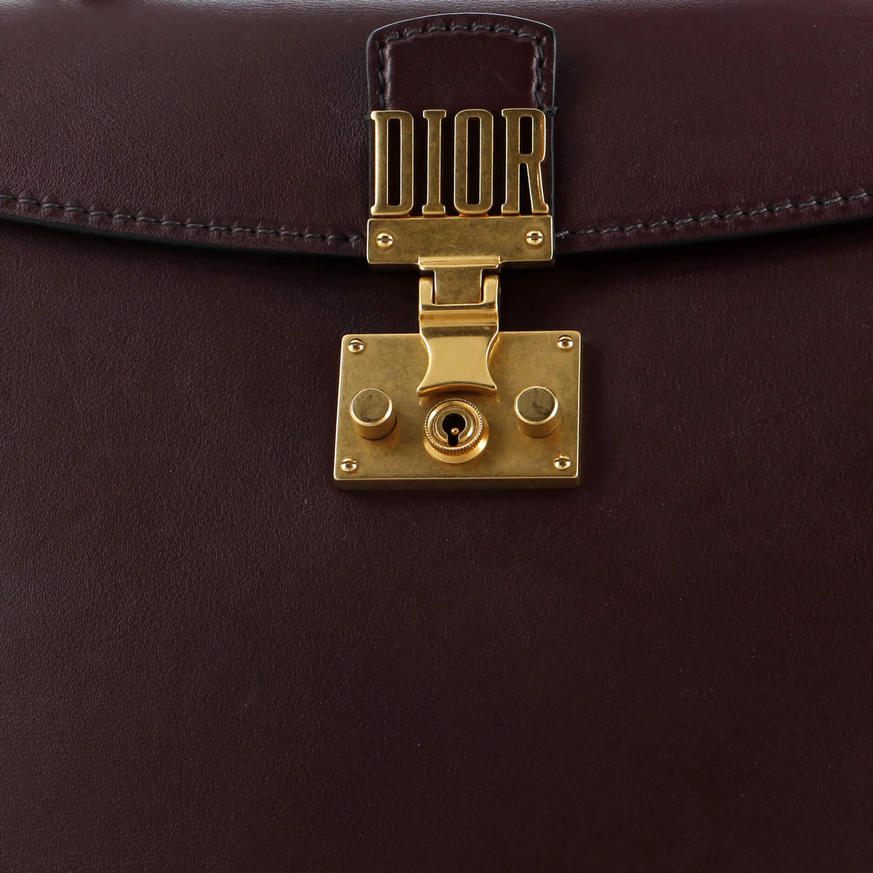 Dioraddict Top Handle Bag Leather Medium - Deep Luxury