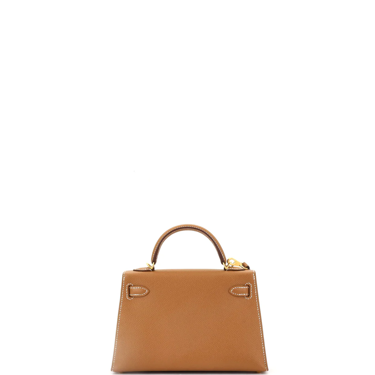 Kelly Mini II Bag Gold Epsom with Gold Hardware 20 - Deep Luxury