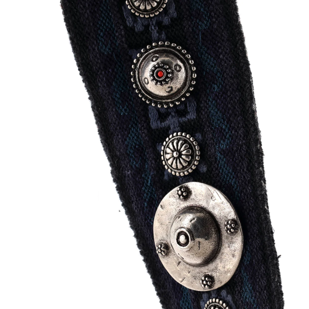 Bohemian Shoulder Strap Embellished Camouflage Canvas - Deep Luxury