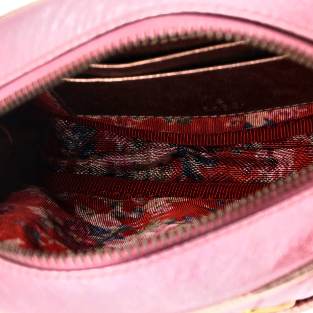 Trapuntata Camera Shoulder Bag Quilted Laminated Leather Mini - Deep Luxury