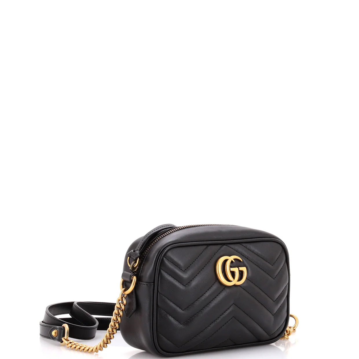 GG Marmont Shoulder Bag Matelasse Leather Mini - Deep Luxury