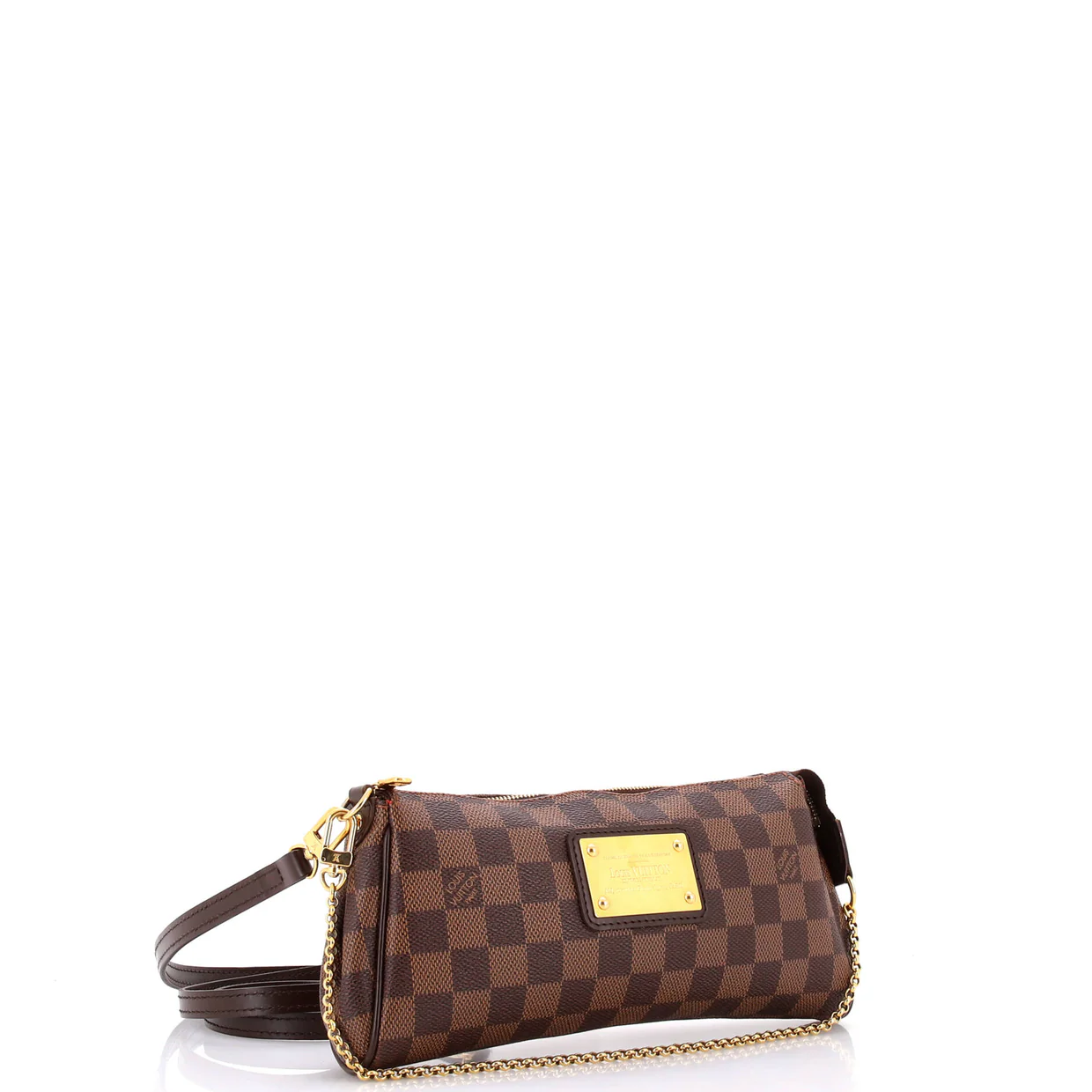 Eva Handbag Damier - Deep Luxury