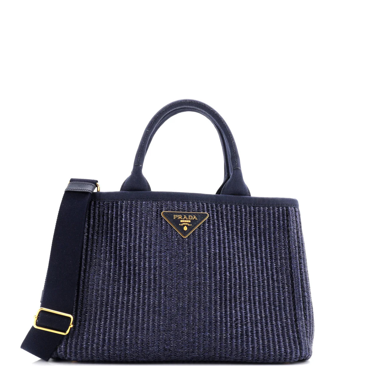Canapa Convertible Tote Raffia Mini - Deep Luxury