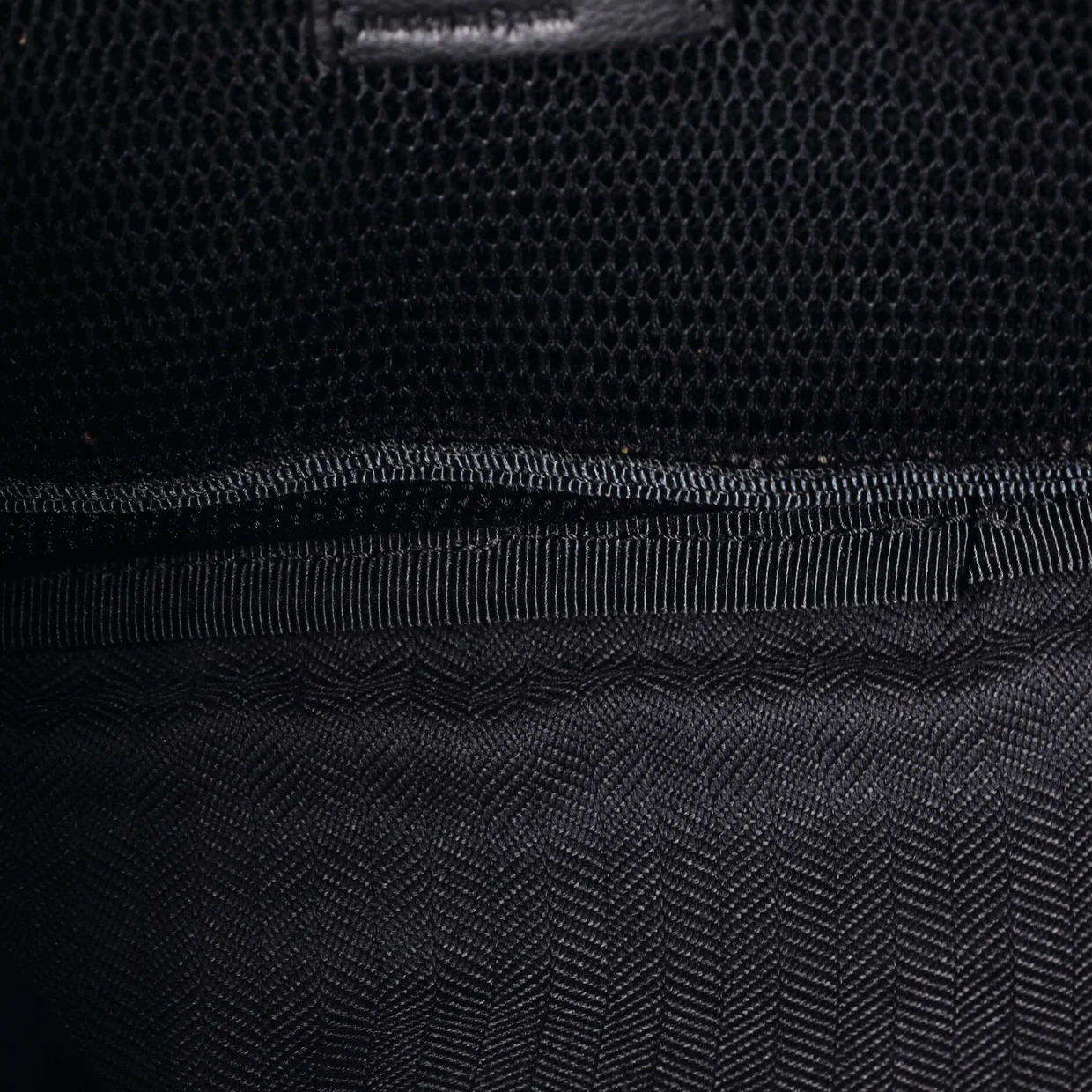 Puzzle Bum Bag Whipstitch Nylon wth Leather Small - Deep Luxury