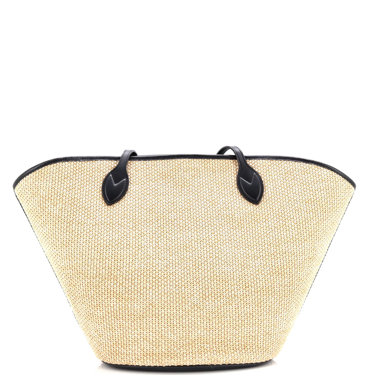 Saint Jacques NM Handbag Raffia and Leather - Deep Luxury