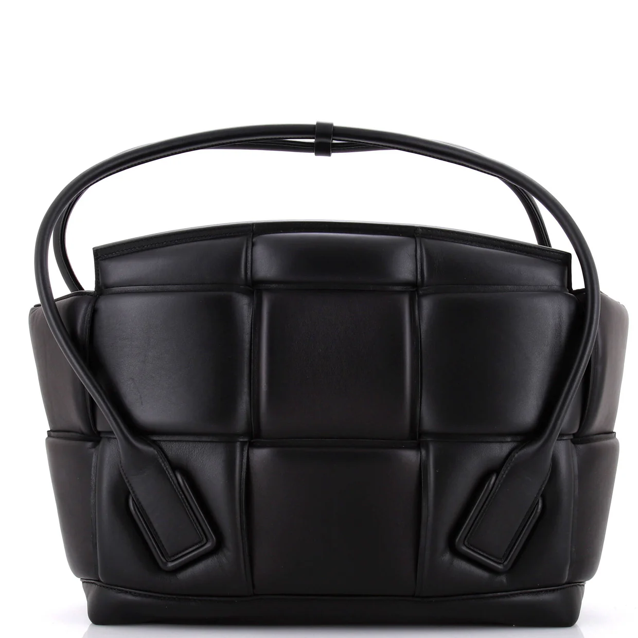 Arco Bag Padded Maxi Intrecciato Leather Large - Deep Luxury