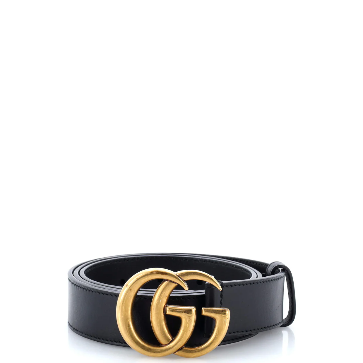 GG Marmont Belt Leather Medium 90 - Deep Luxury