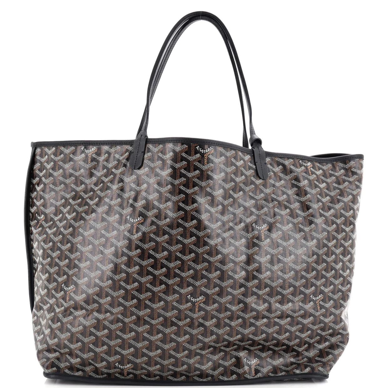 Anjou Reversible Tote Coated Canvas GM - Deep Luxury