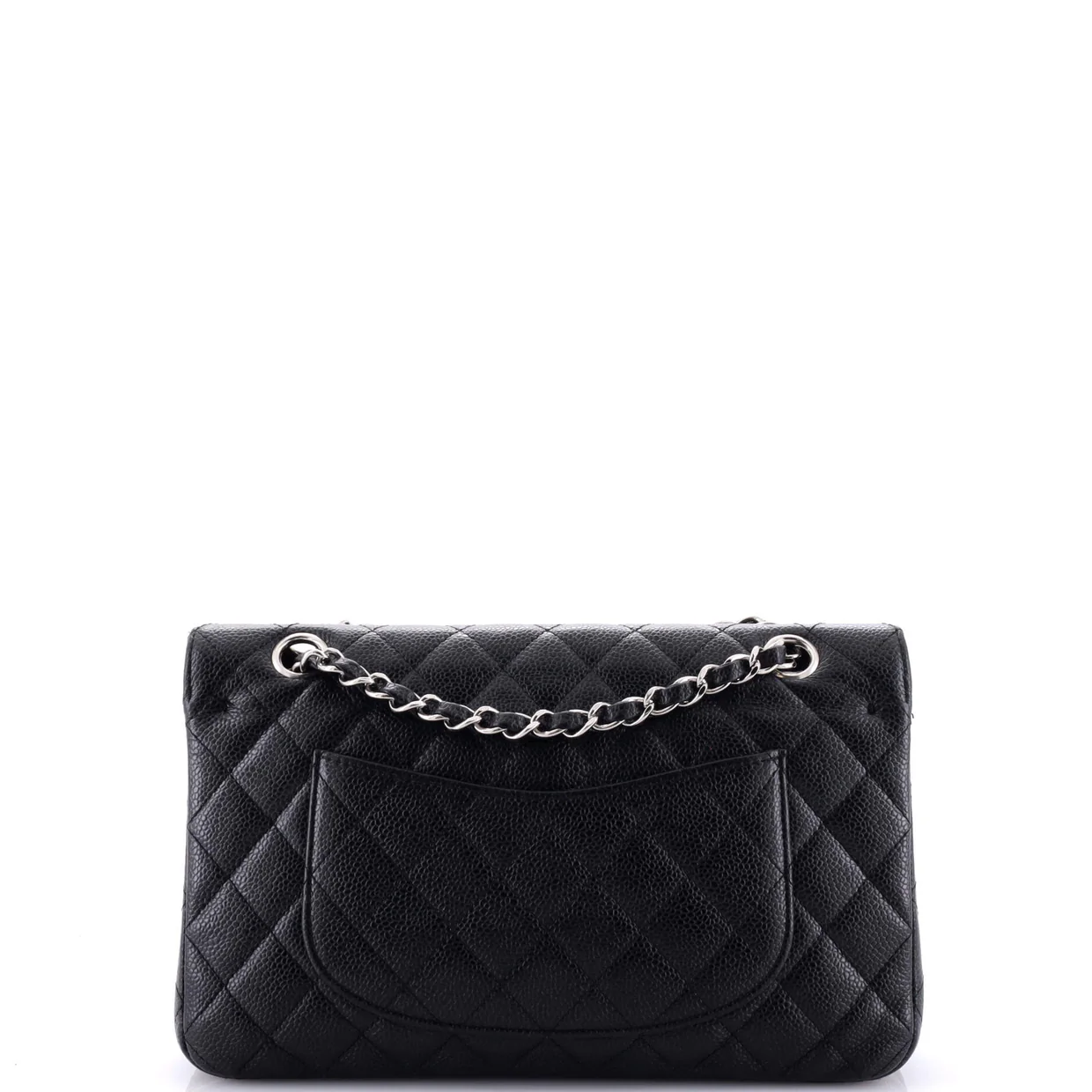 Classic Double Flap Bag Quilted Caviar Medium - Deep Luxury