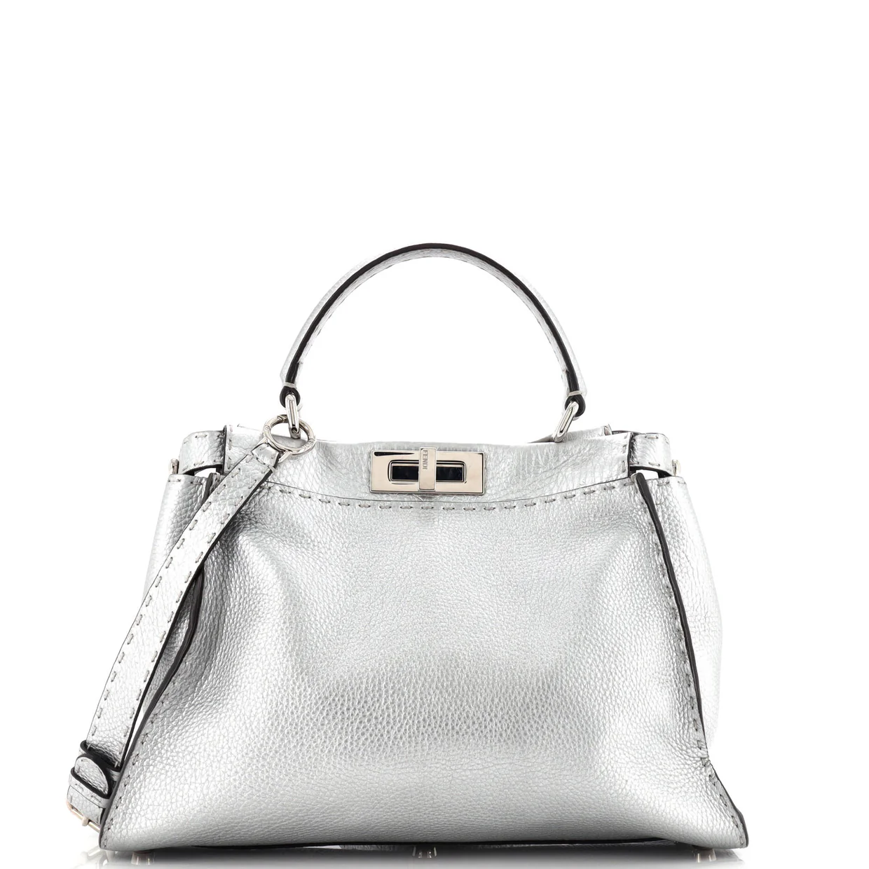 Selleria Peekaboo Bag Leather Medium - Deep Luxury