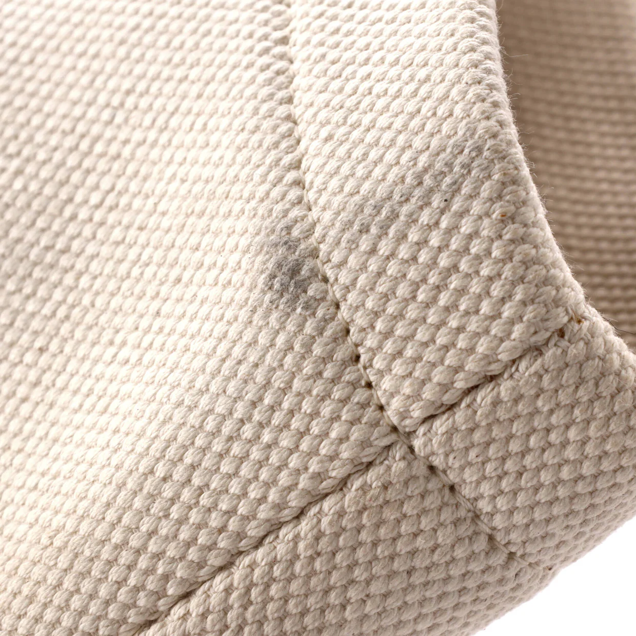 Horizontal Cabas Tote Canvas with Leather - Deep Luxury