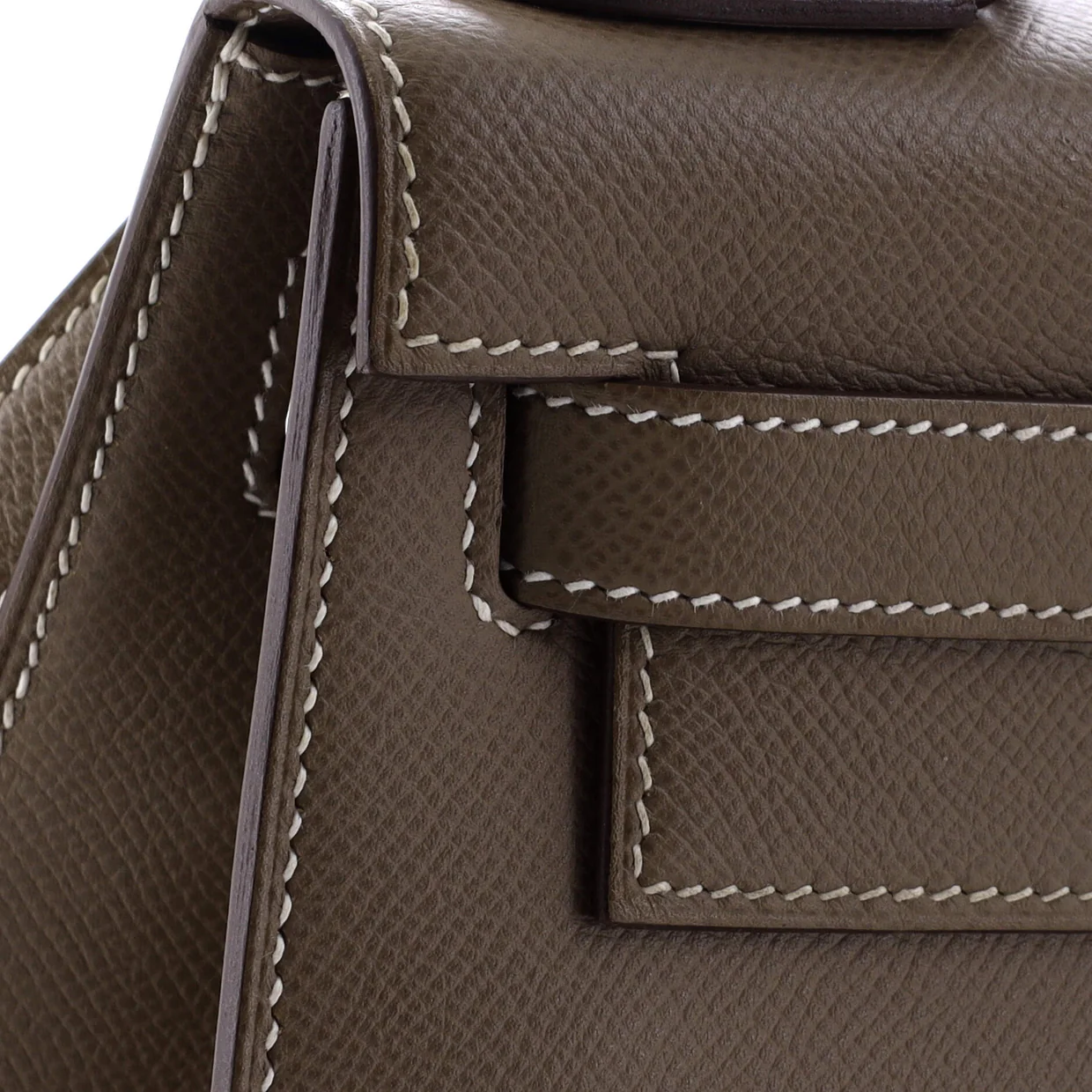 Kelly Handbag Grey Epsom with Gold Hardware 28 - Deep Luxury
