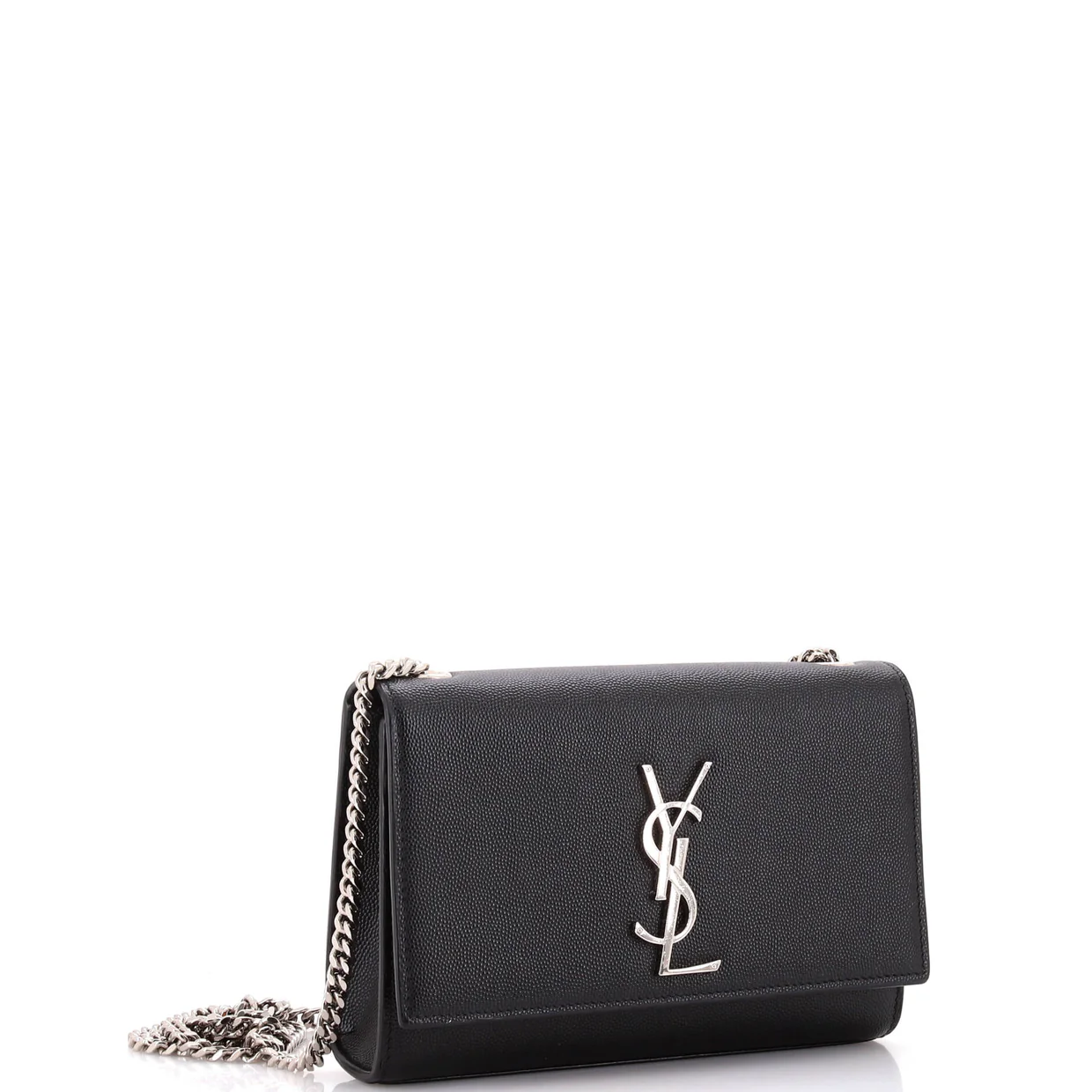 Classic Monogram Crossbody Bag Grainy Leather Small - Deep Luxury