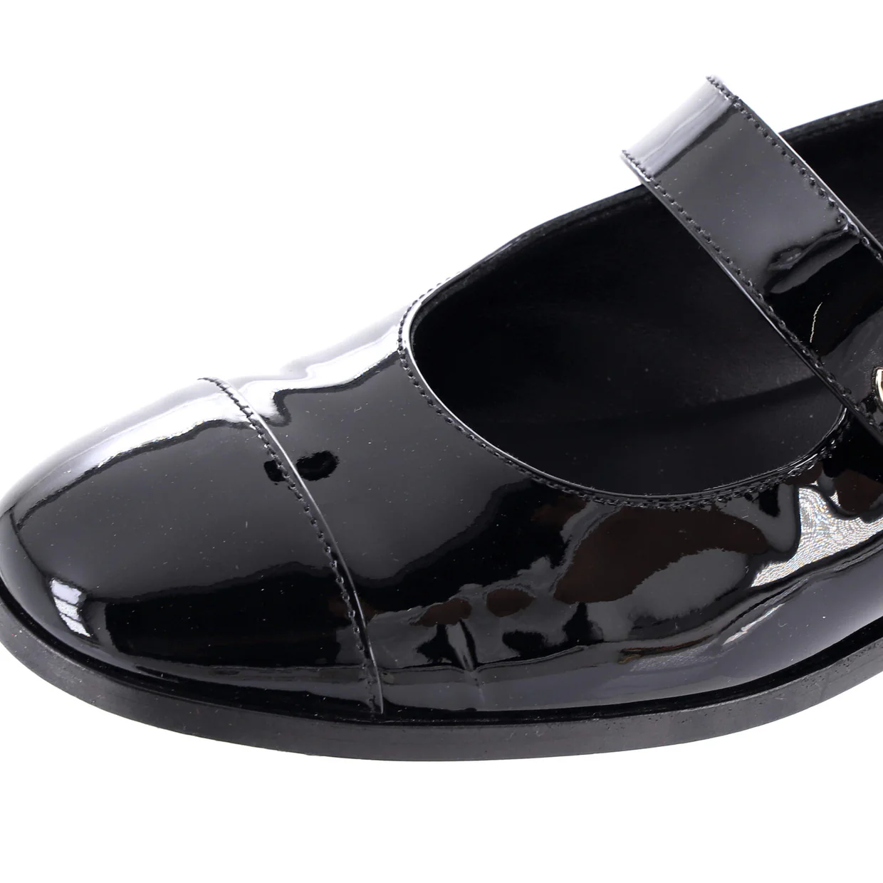 Women's CC Turnlock Mary Jane Flats Patent - Deep Luxury