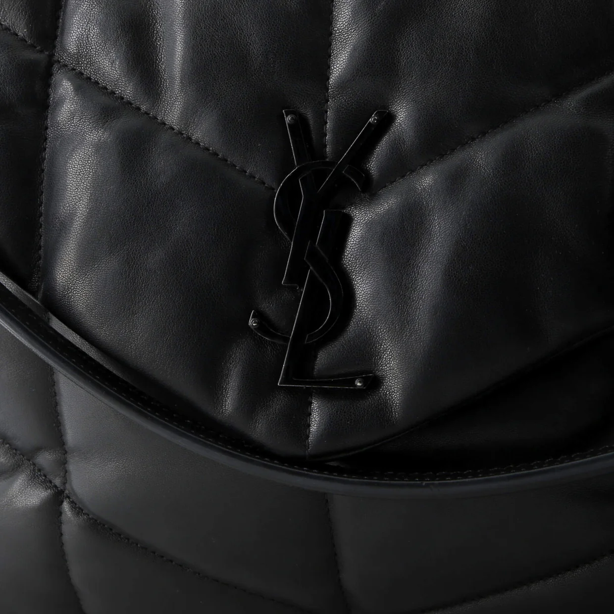 Loulou Puffer Shoulder Bag Quilted Leather Medium - Deep Luxury