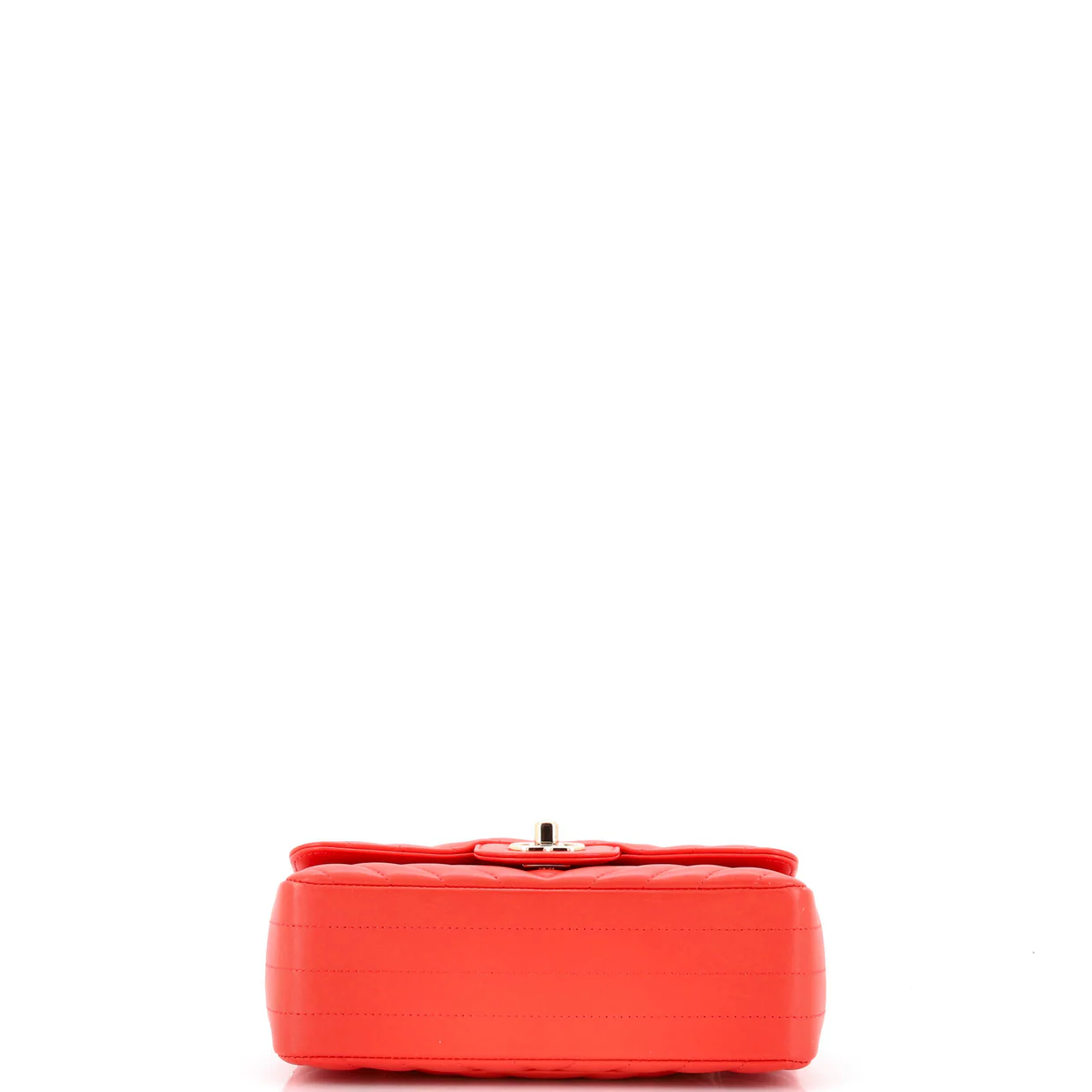 Classic Single Flap Bag Chevron Lambskin Mini - Deep Luxury