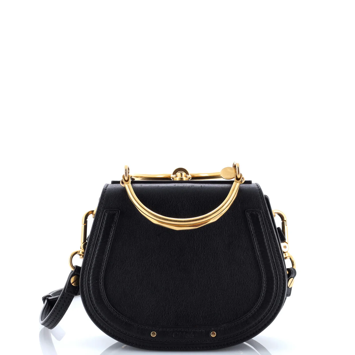 Nile Crossbody Bag Leather Small - Deep Luxury