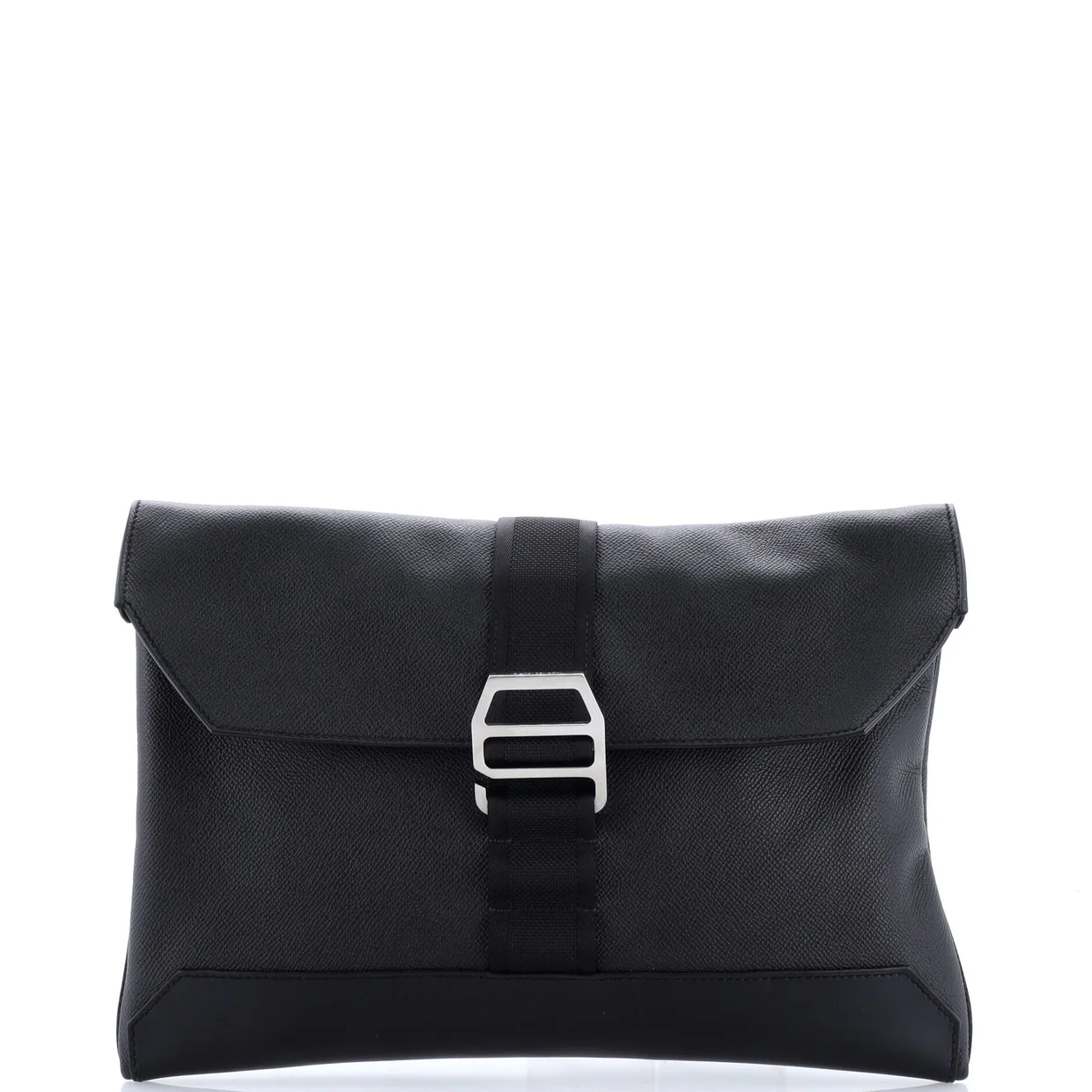 Cityslide Clutch Leather with Nylon - Deep Luxury