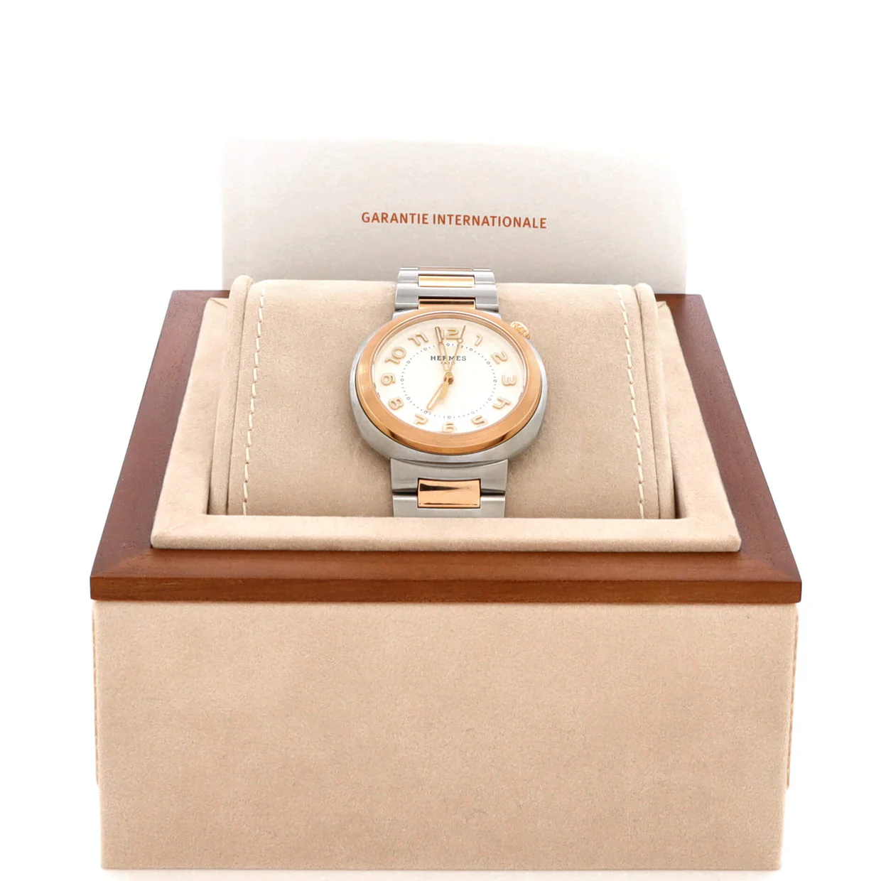Cut Automatic Watch Stainless Steel and Rose Gold 36 - Deep Luxury