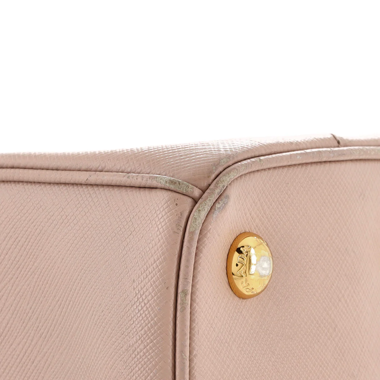 Galleria Double Zip Tote Saffiano Leather Small - Deep Luxury