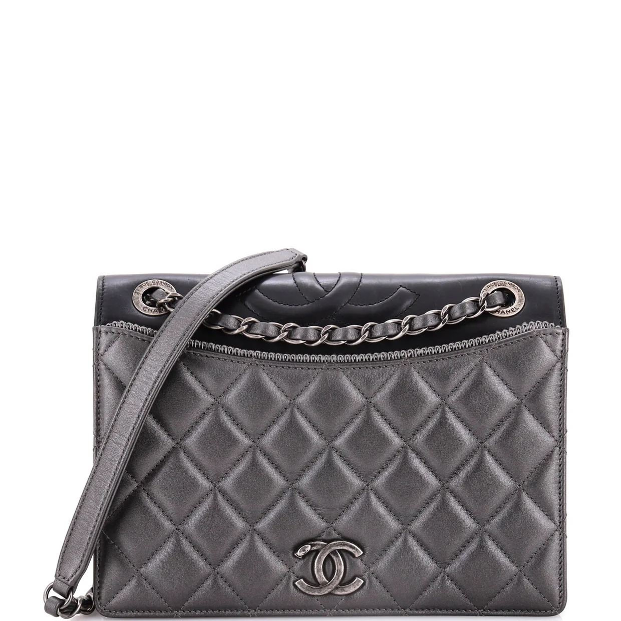Ballerine Flap Bag Quilted Lambskin Small - Deep Luxury
