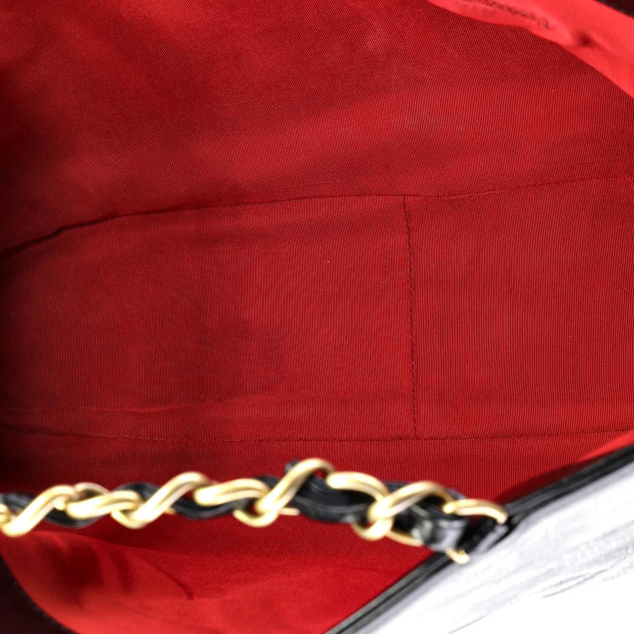 Timeless CC Chain Shopping Tote Shiny Aged Calfskin Large - Deep Luxury