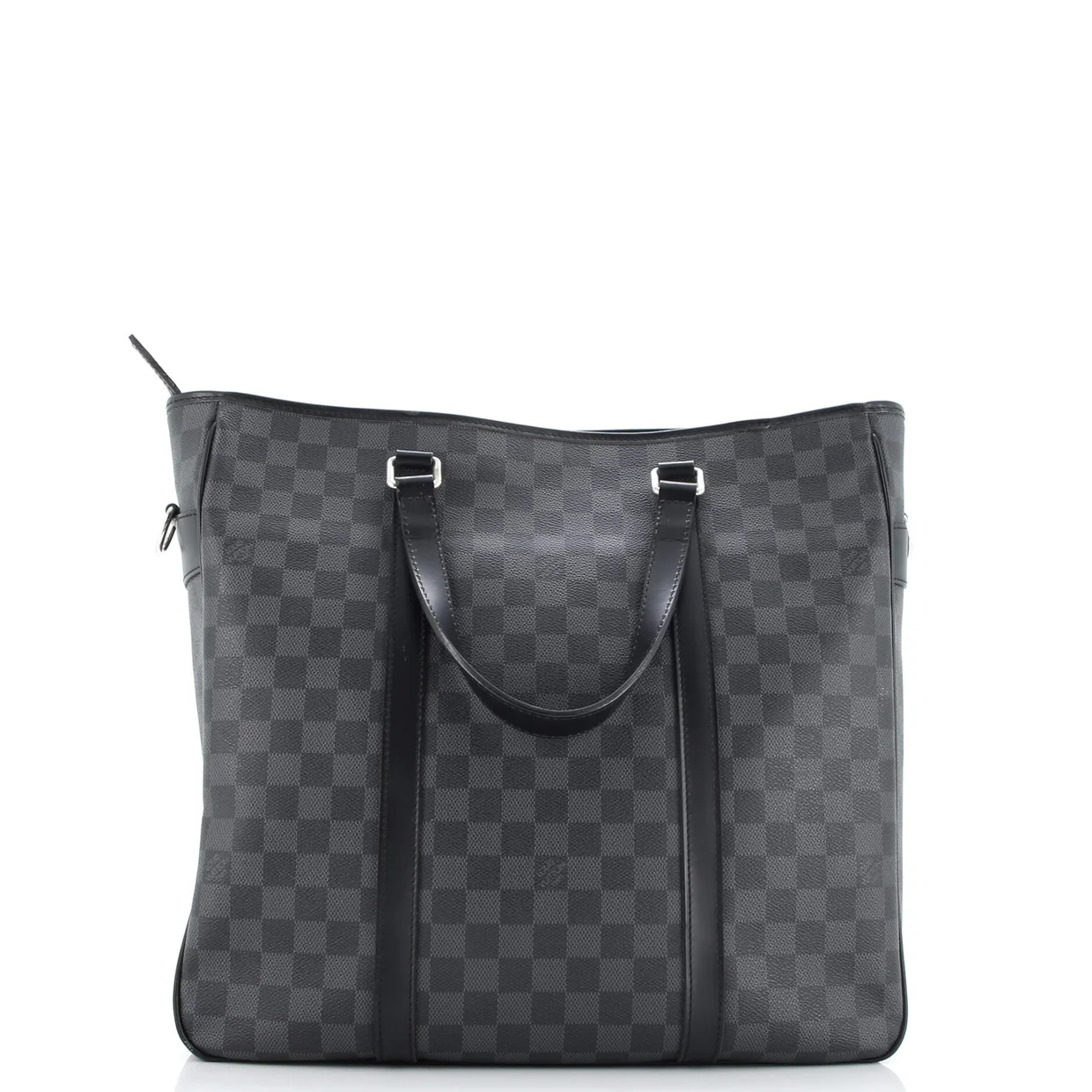 Tadao Handbag Damier Graphite PM - Deep Luxury