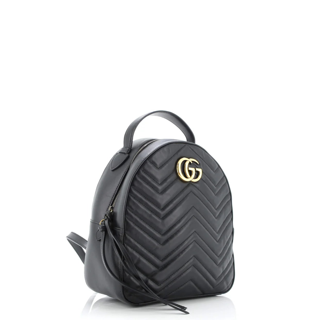 GG Marmont Backpack Matelasse Leather Small - Deep Luxury