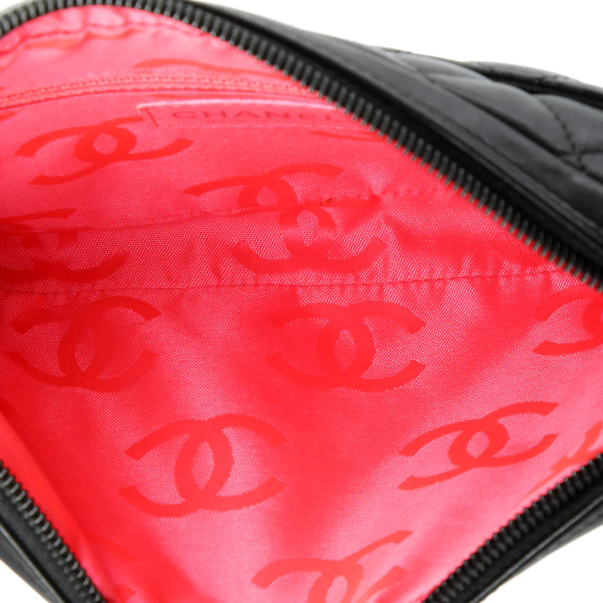 Cambon Pochette Quilted Leather - Deep Luxury