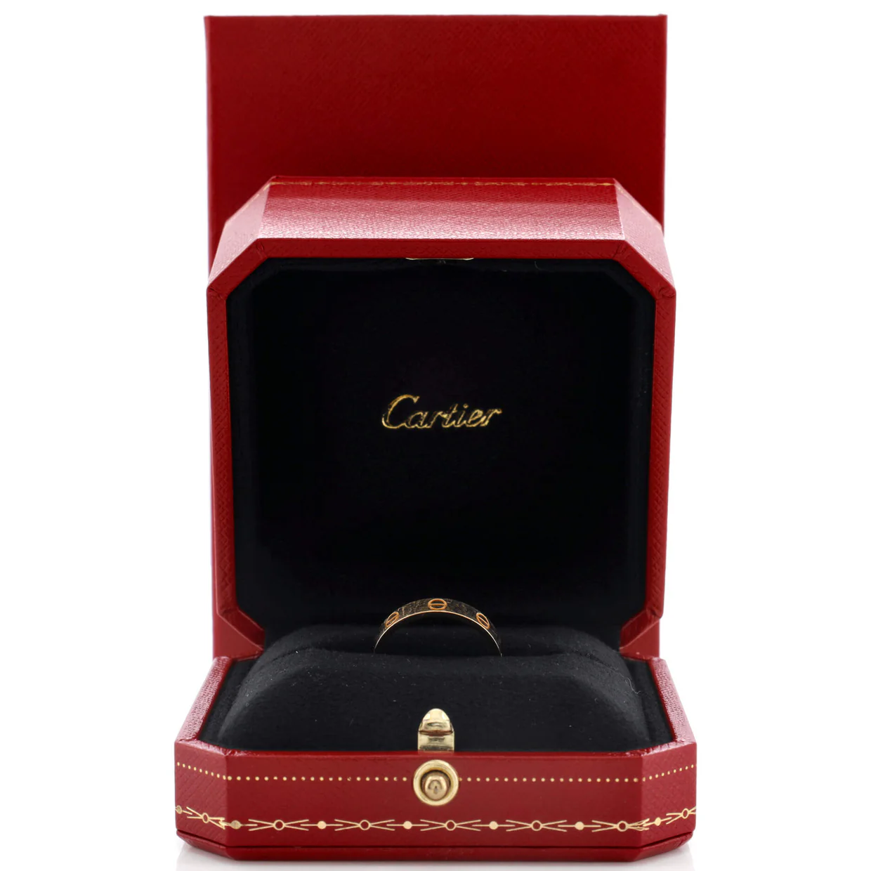 Love Wedding Band Ring 18K Yellow Gold - Deep Luxury