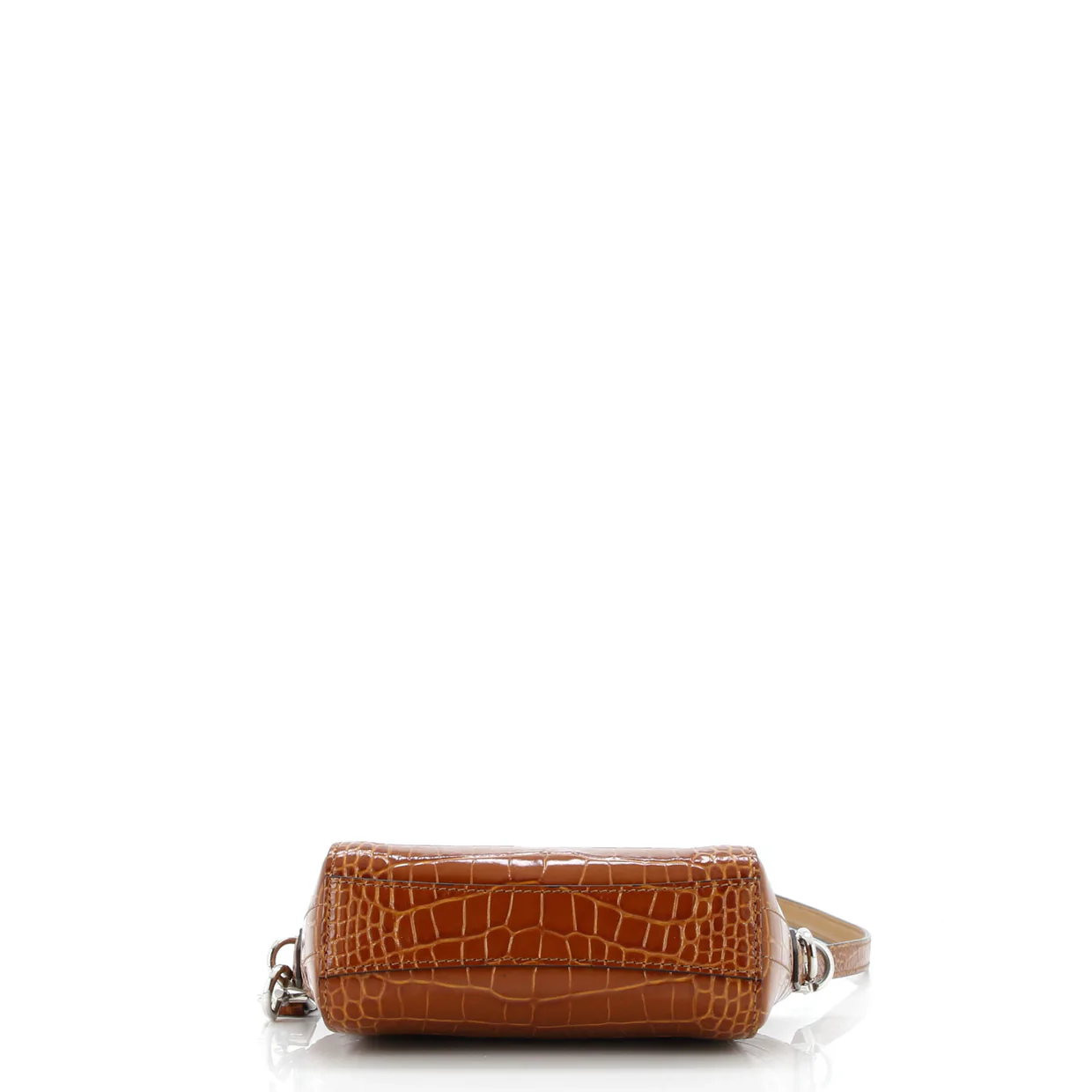 Antigona Crossbody Bag Crocodile Embossed Leather Nano - Deep Luxury