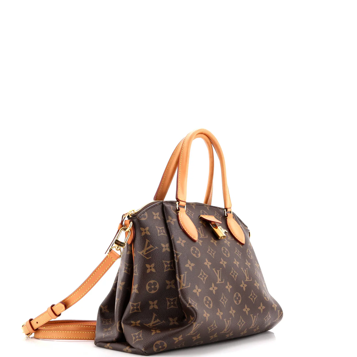 Rivoli Handbag Monogram Canvas MM - Deep Luxury