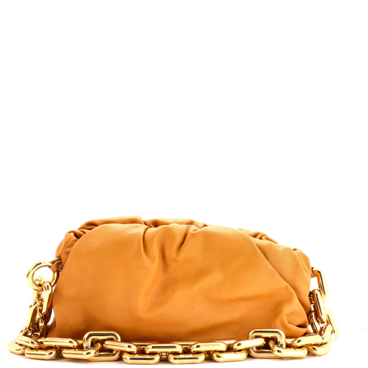 The Chain Pouch Leather Teen - Deep Luxury
