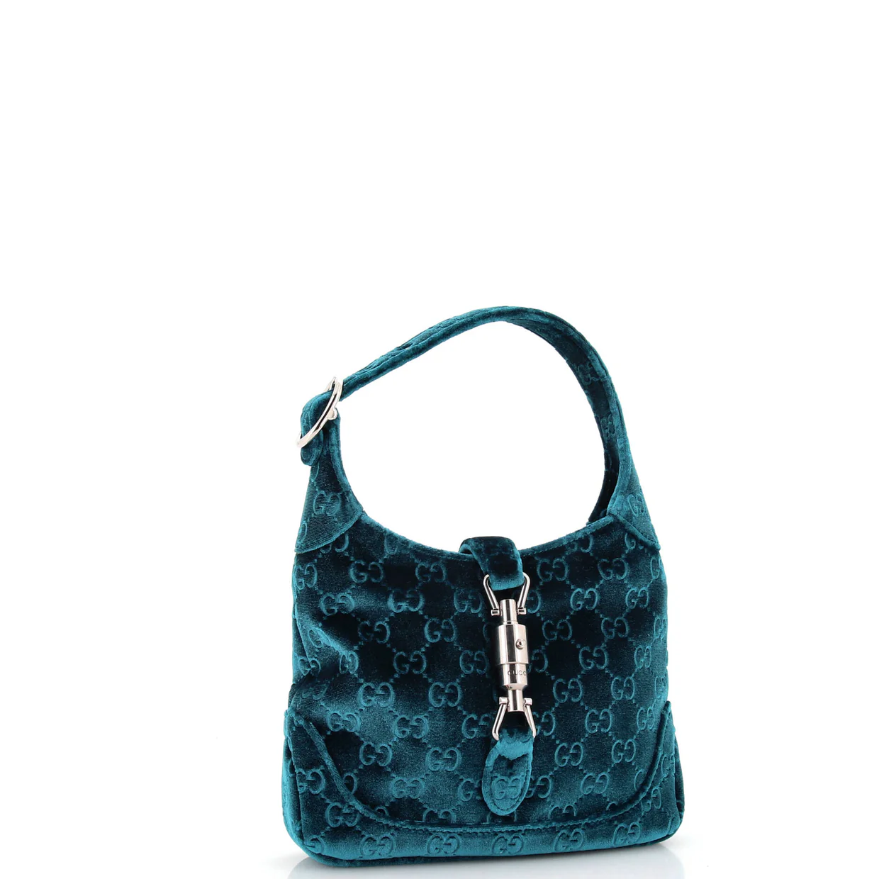 Jackie 1961 Hobo GG Velvet Small - Deep Luxury