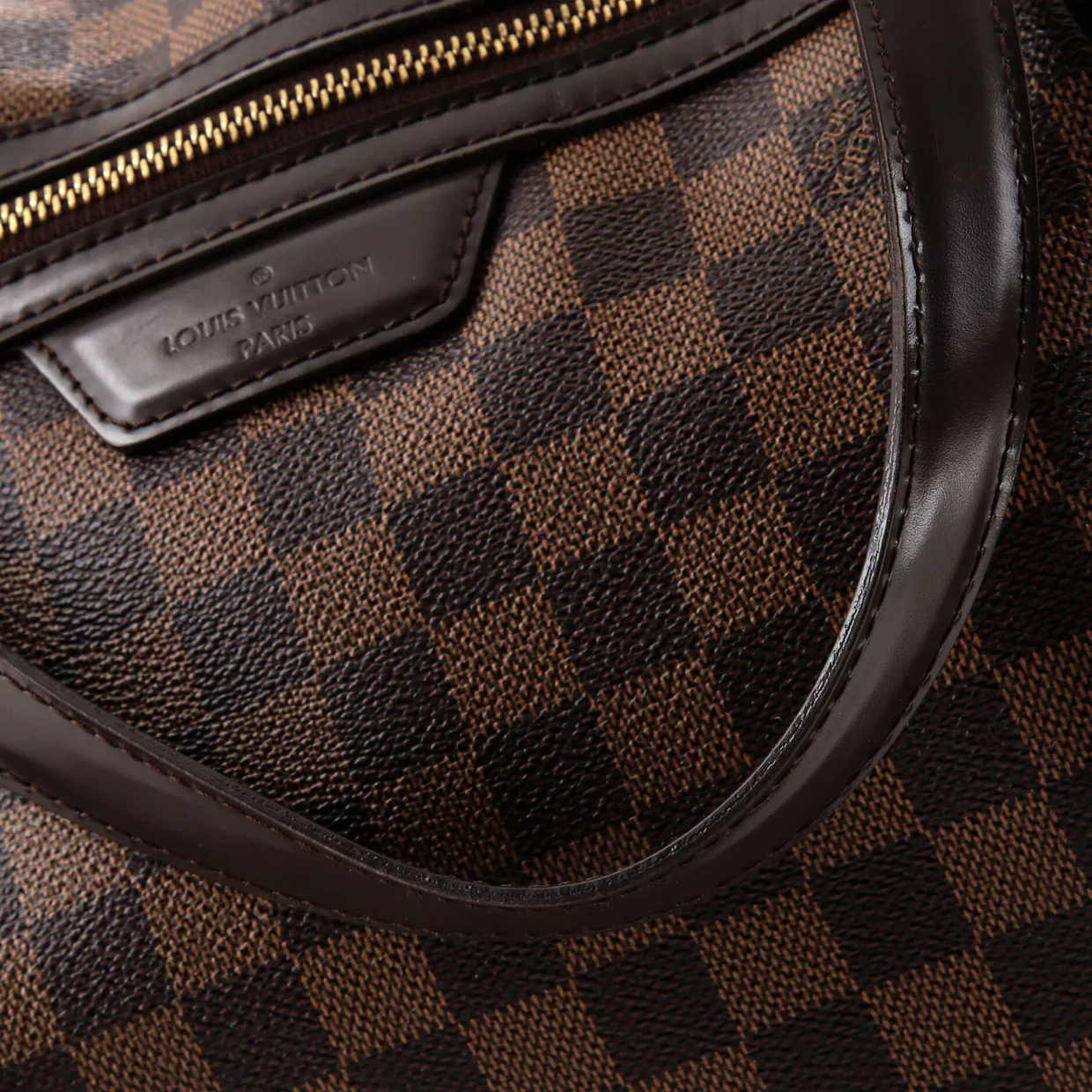 Evora Handbag Damier MM - Deep Luxury