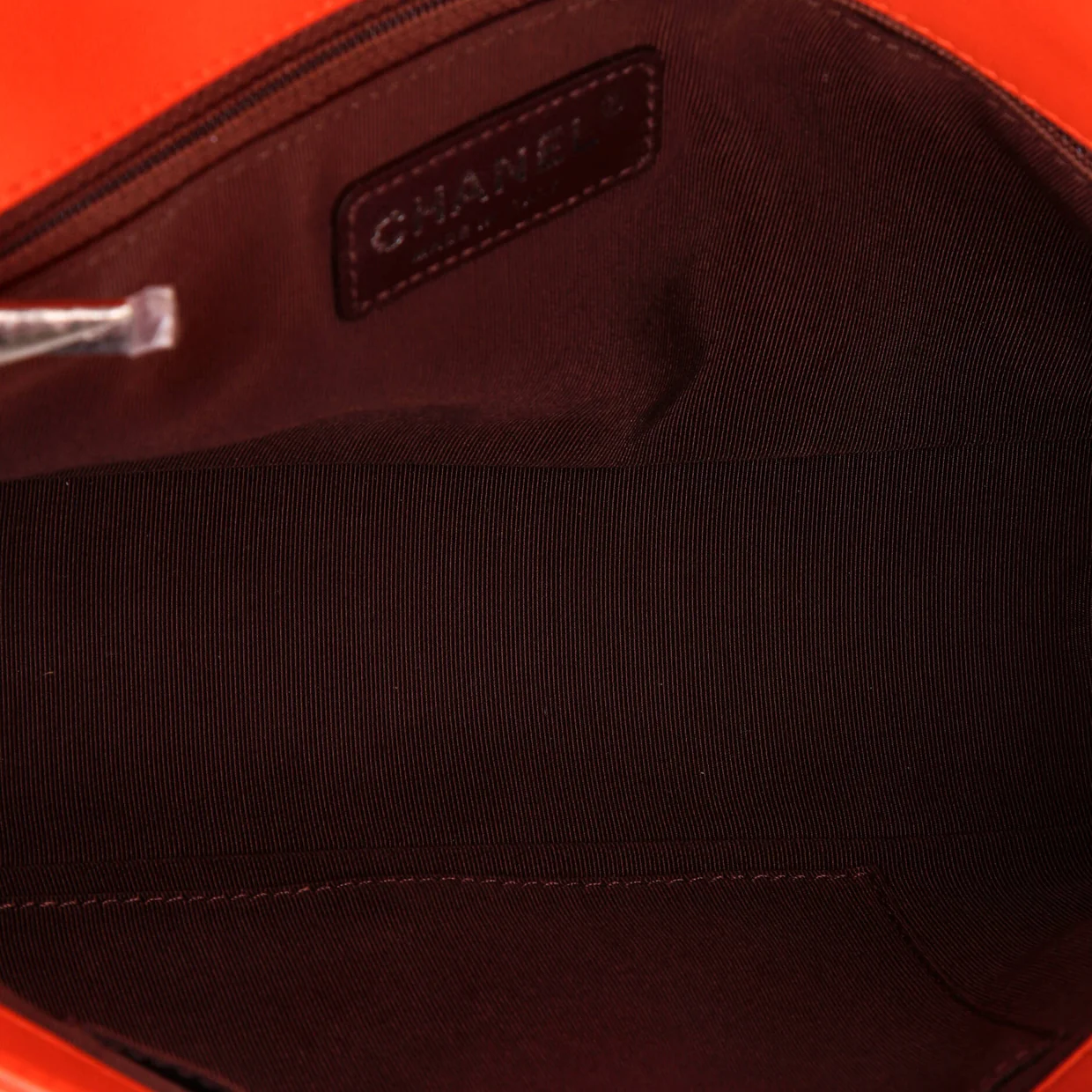 Boy Flap Bag Chevron Wrinkled Lambskin New Medium - Deep Luxury